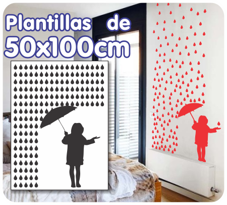Ploteo de corte, plantilla 50x100cm